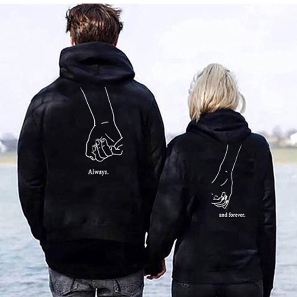 Sweater Hodie Couple Pasangan Distro Keren Pria Wanita Sweter Hudi Coupelan Cowok Cewek Switer Hody 
