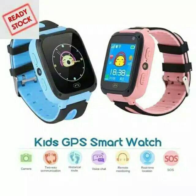 Bisa COD Smartwatch Anak Anti Hilang Dengan GPS Tracker GSM Terhubung Android/iOS