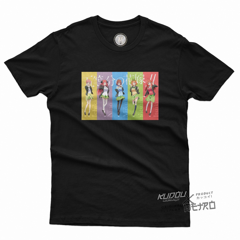 Tshirt Go-Toubun no Hanayome Anime Manga Premium