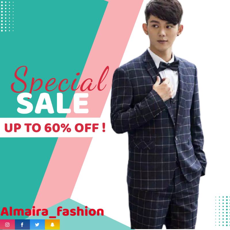 Jas Formal Pria/Jas korea/Jas pria Casual/ Blazer Pria kotak