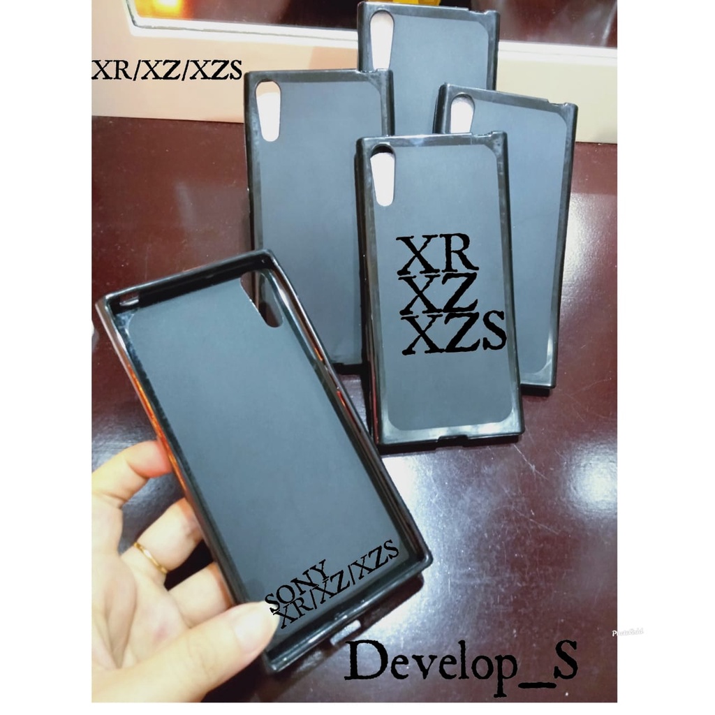 Soft Case Silicon Black Sony Xperia XZ XZS XR / XZ1 SOV36 / XZ2 XZ2 Docomo Xz2 Au/XZ3 / XZ2Premium /