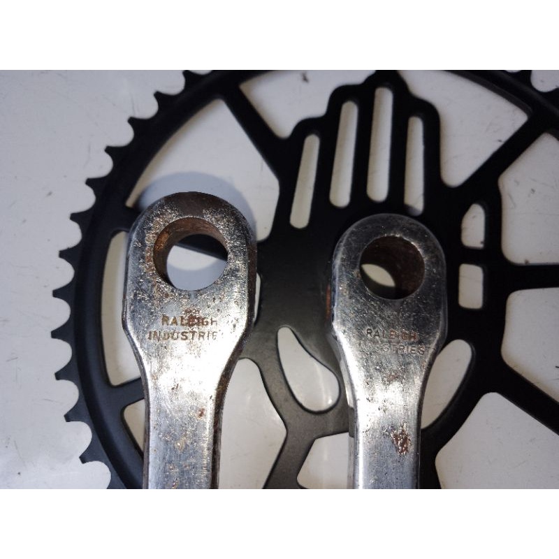 crank set sepeda onthel RUDGE by raleigh england