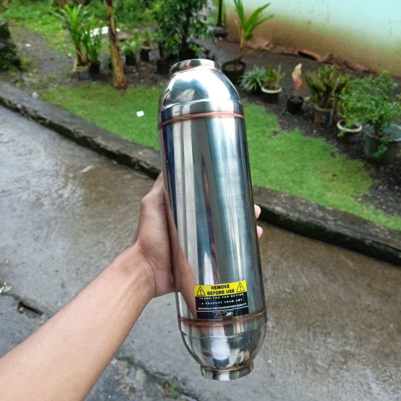 Resonator Knalpot Mobil Matic stainles