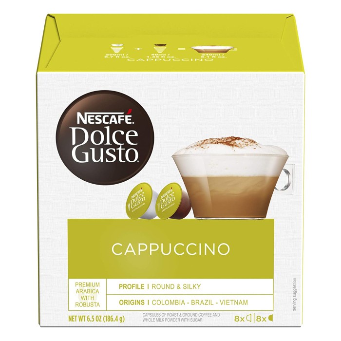 

Kopi - Nescafe Dolce Gusto Cappuccino