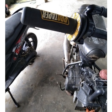 gas spontan yz plus handgrip protaper donat kuning