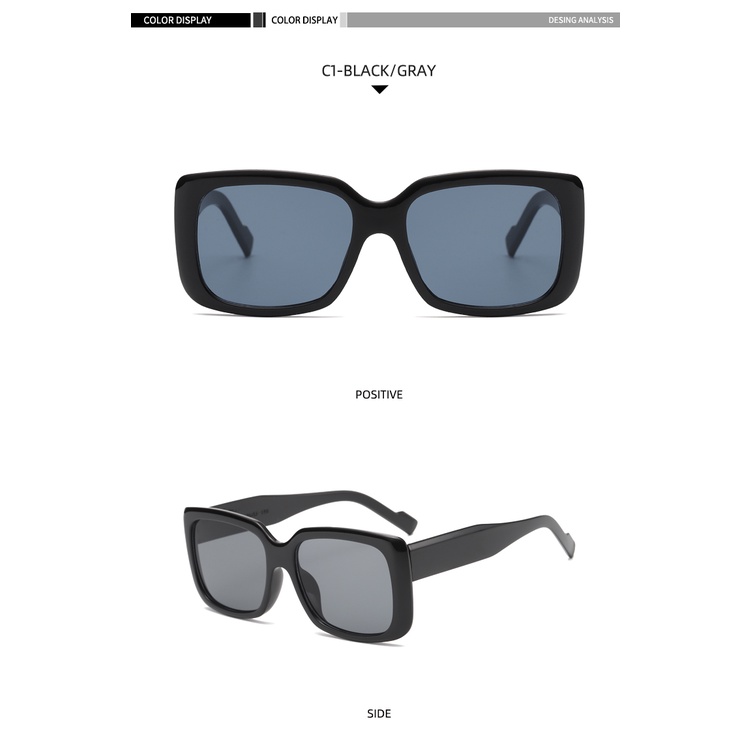 2021 new fashion Korean style ins street style comfortable and personalized sunglasses