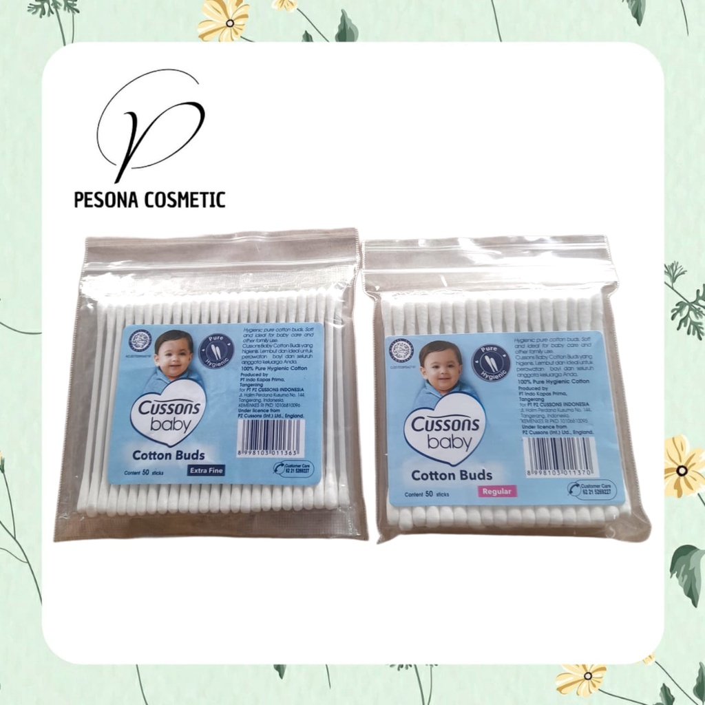 COTTON BUD CUSSONS ISI 50 BATANG