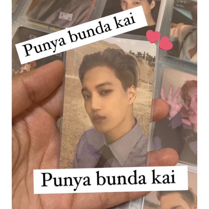 photocard kai exo flibook mmmh