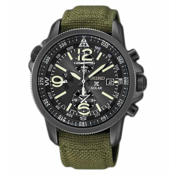 Seiko SSC295P1 / SSC295 Prospex Solar Military Chronograph