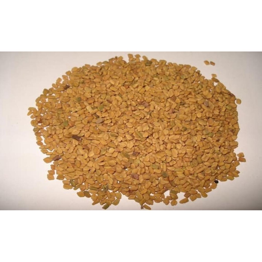 

Hulbah Funegreek/Klabet Utuh Kering 1/2 kg Herbal Alami