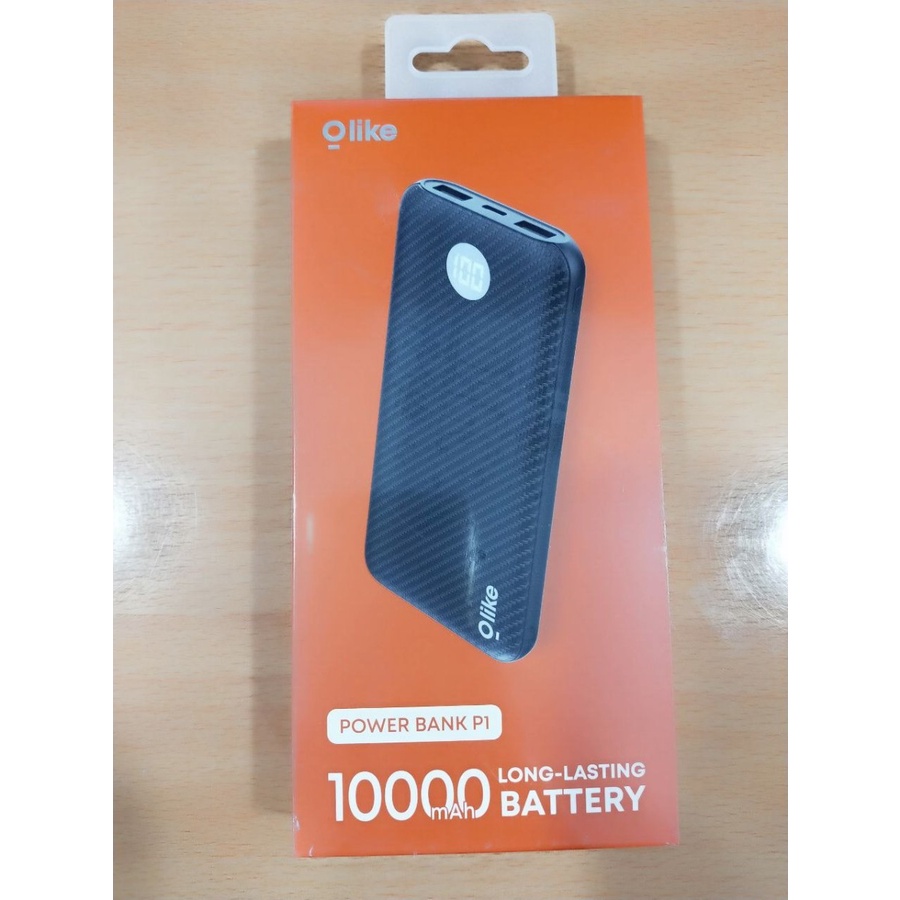 Olike Powerbank P1 10000mAh LED Display - Garansi Resmi Olike