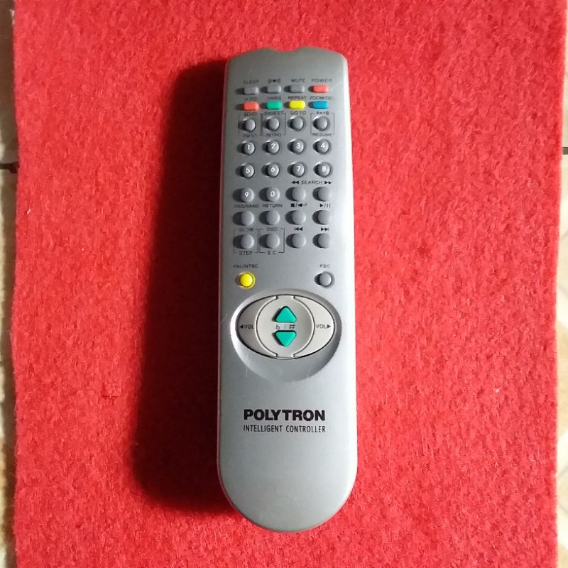 REMOTE DVD BIG BAND POLYTRON INTELLIGENT CONTROLLER SERI ICP04i1 ORIGINAL