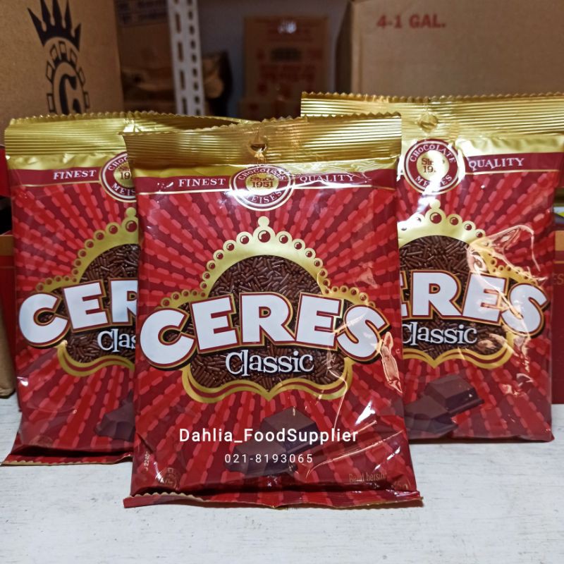 

CERES MEISES COKLAT 200 gr. asli. coklat asli sehat