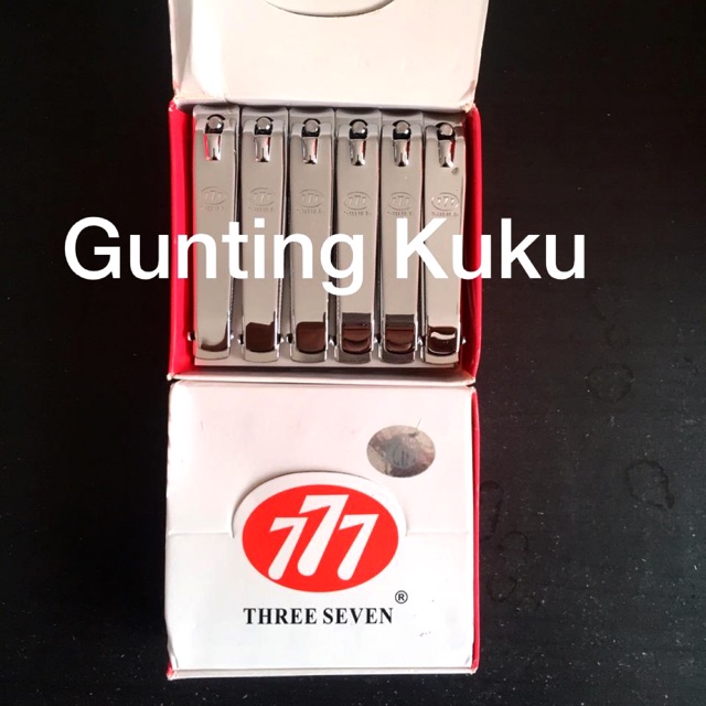 

Gunting kuku jumbo 777, stainless steel clipper, gunting kuku besar