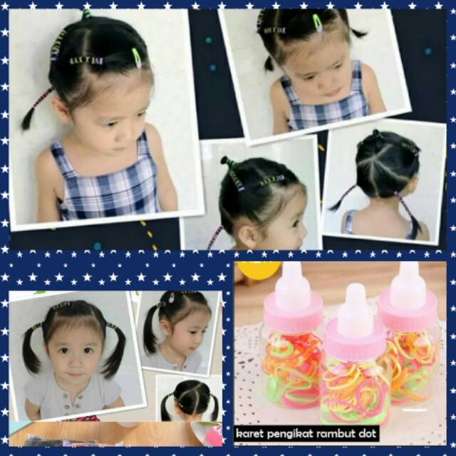 Karet Ikat Rambut Anak Dewasa Souvenir Lucu Botol Susu (DOT)