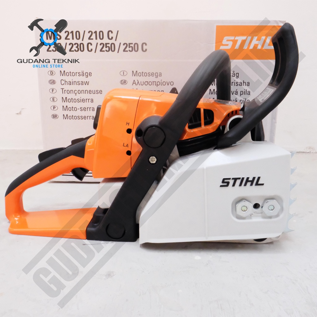 Chainsaw Mesin Gergaji Kayu Chainsaw Stihl MS 250 20inch Bar Gigi MS250