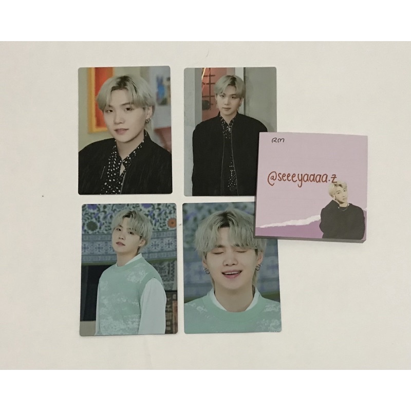 [READY STOCK] BTS MPC PTD Permission To Dance on Stage Seoul Suga Set no 1, 2, 3, 4