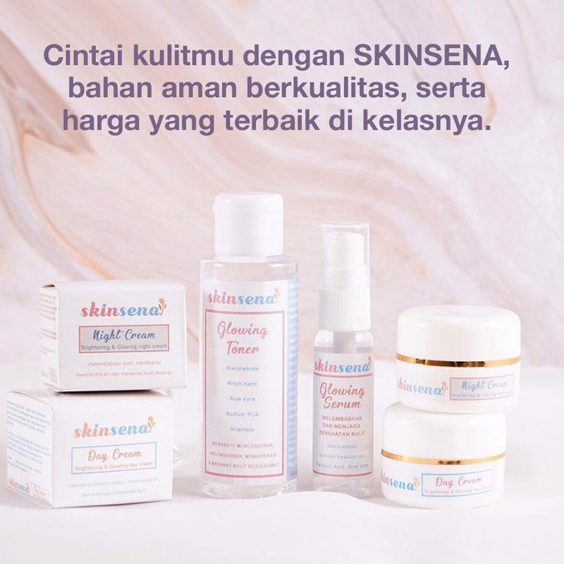 (CLEARANCE SALE) Skinsena Brightening &amp; Glowing Series(Day Cream/Night Cream/ Facial Wash/Body Lotoin/Serum/Toner)