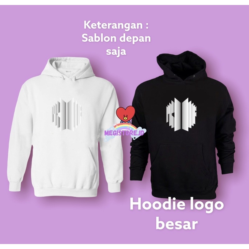 HOODIE BTS PROOF LOGO BESAR MURAH