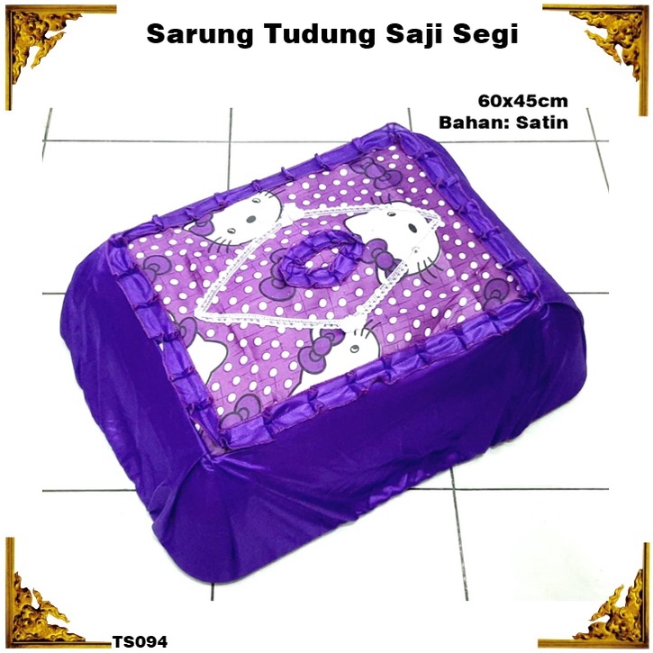 Sarung Tudung Saji Karakter Segi 60x45cm