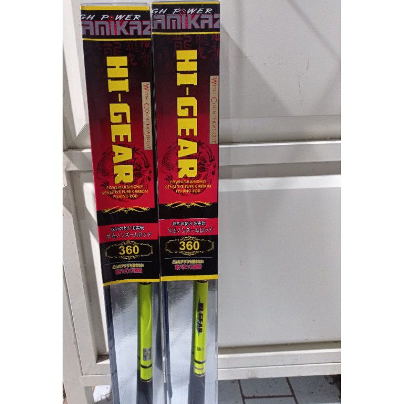 tegeg tegek kuat ringan KAMIKAZE HI GEAR 360