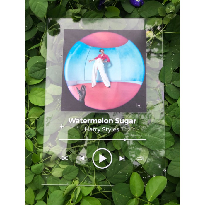 

Customizable Acrylic Song Playlist