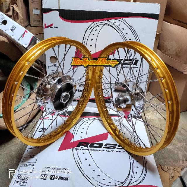 Velg Vixion Old JariJari Chrome Velg Gold