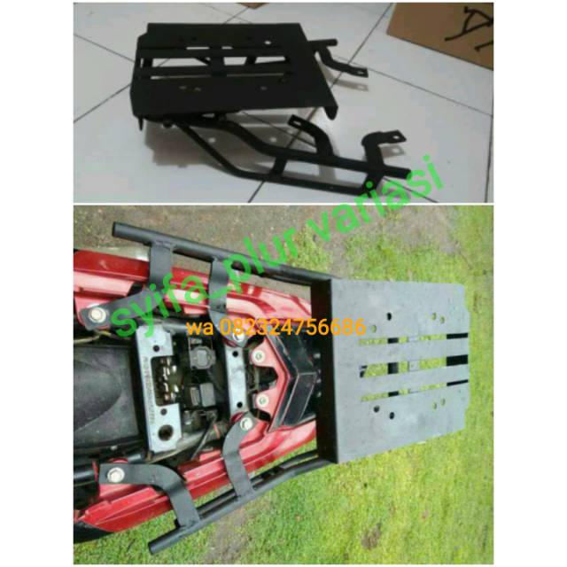 Bracket geser top box VIXION NVL NVA