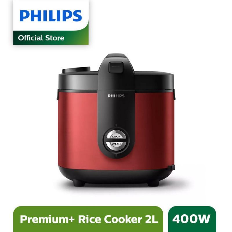 Rice cooker phillips merah hitam
