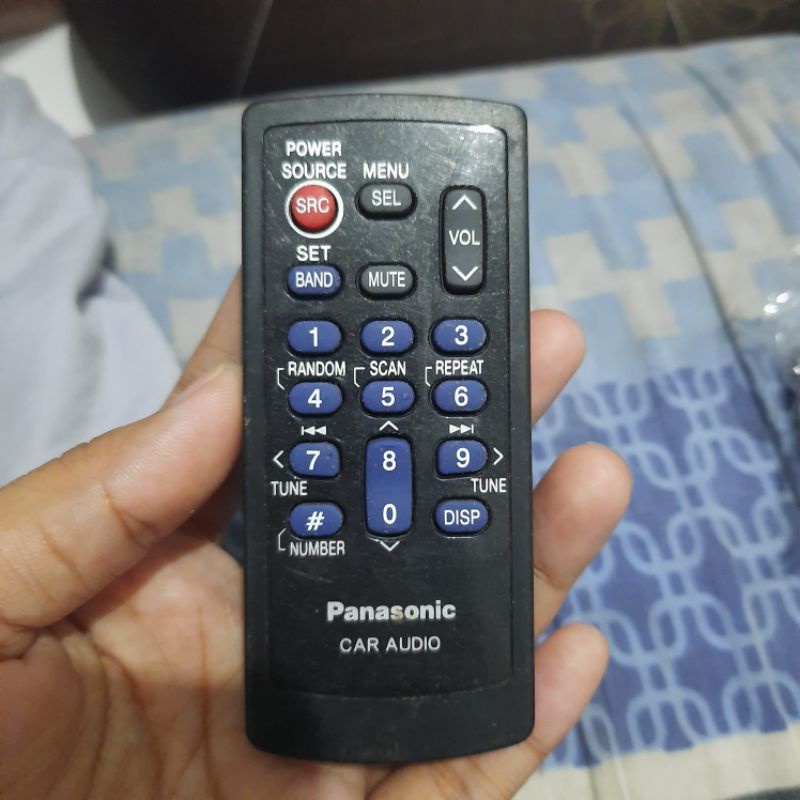 REMOTE REMOT DVD TAPE MOBIL PANASONIK EUR7641010 ORIGINAL ASLI