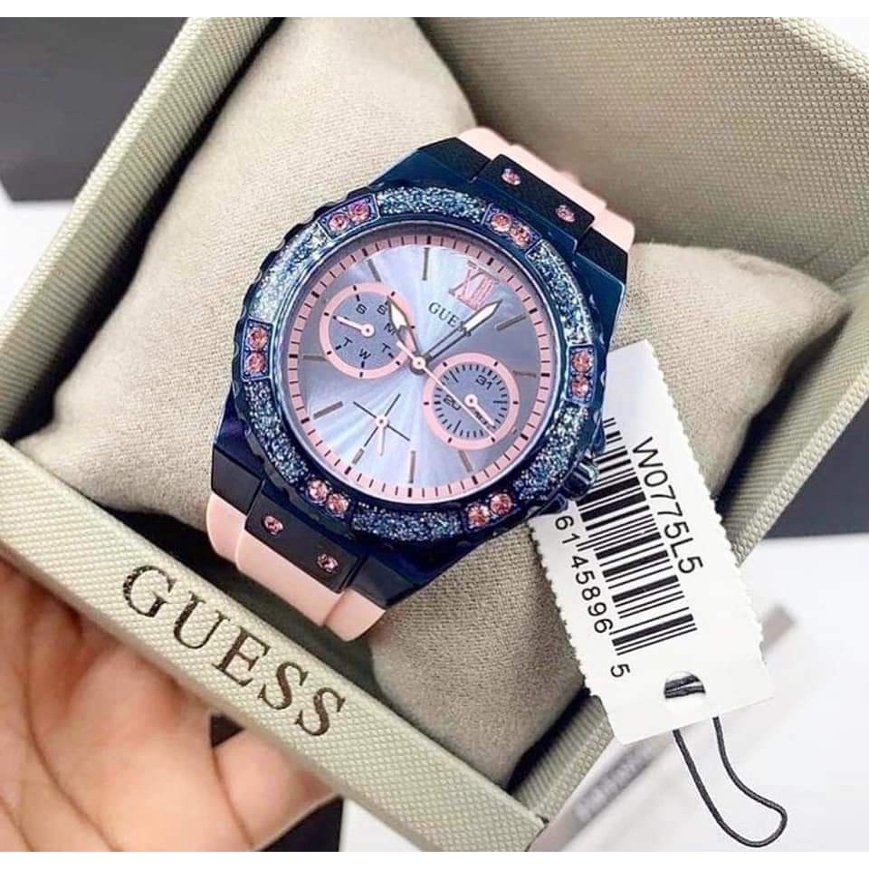 [ GUESS ORIGINAL ] GARANSI JAM TANGAN WANITA TIPE W0775L5