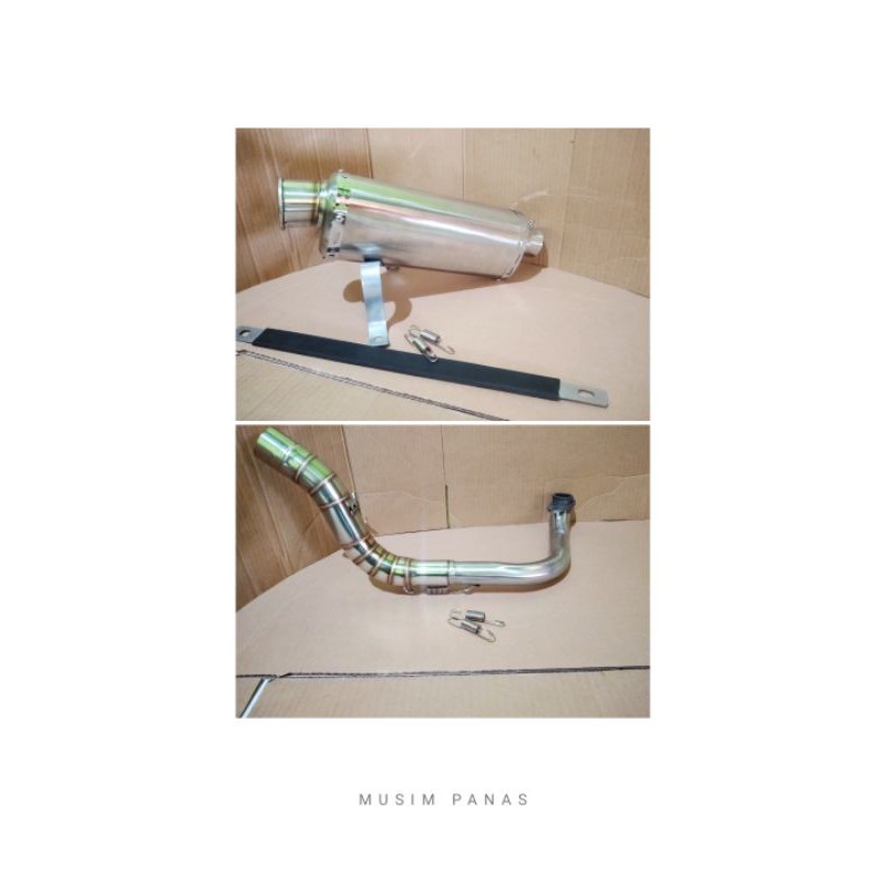 kenalpot oval beat, scoopy inlet :38