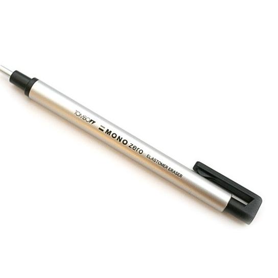 

❈ Tombow MONO Zero Eraser Fine Circle 2.3 mm (Silver Body) ➷