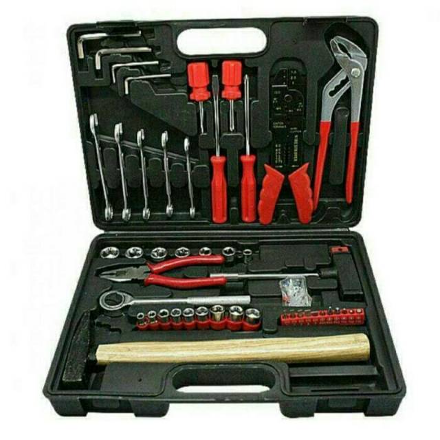 Kenmaster , Kunci  Tool Kit 100 PCS , N2 , Alat Petukangan ,