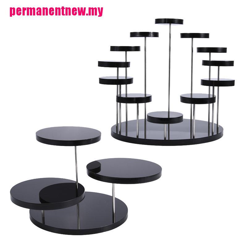 (Sun) Stand Display Kue / Cupcake / Dessert Bahan Akrilik Untuk Dekorasi Pesta
