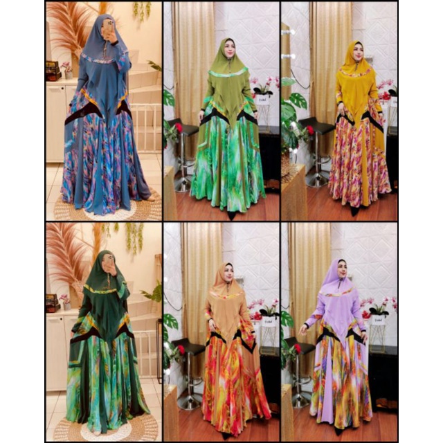 Gamis Syari Renata Series ORI Belifi