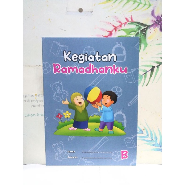 Kegiatan Ramadhan ku anak TK B PAUD