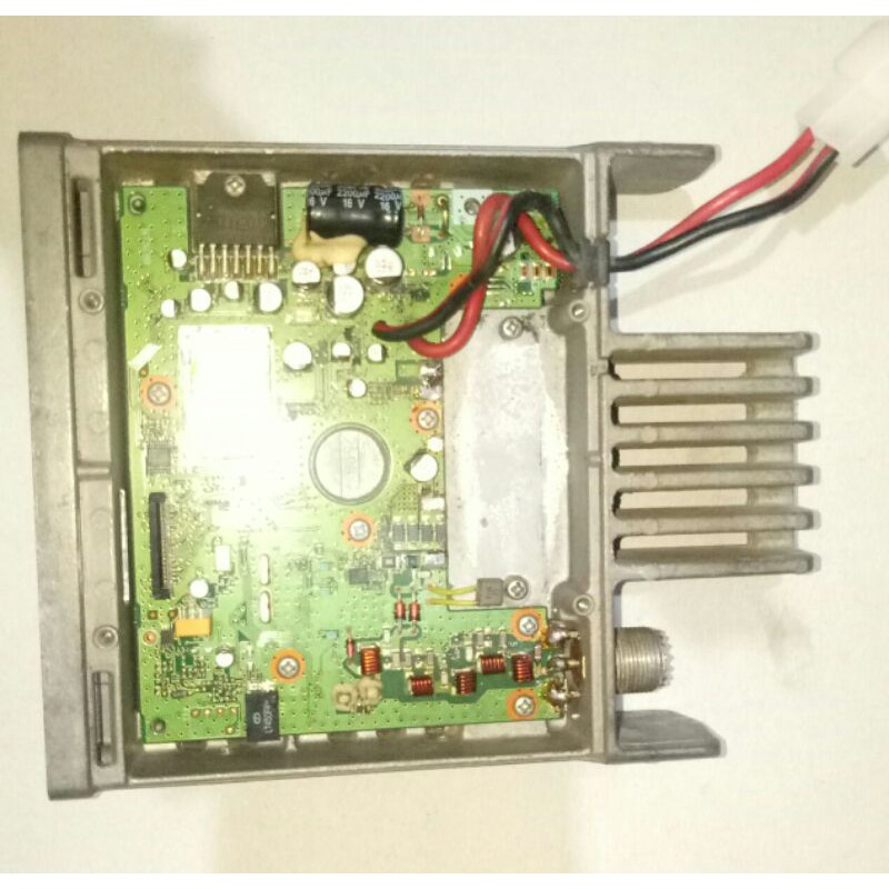 mainboard icom ic 2200 silver kondisi bagus normal