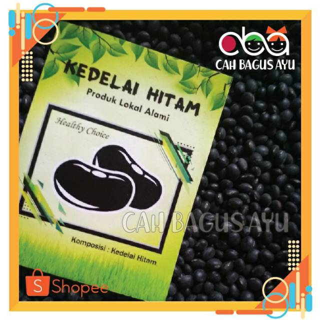 

Kacang Kedelai Hitam 500gr Dele Ireng 500g Kedelai Lokal 500 Gram