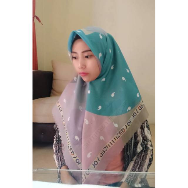 Kerudung set masker no 69 , jilbab set masker , hijab set masker
