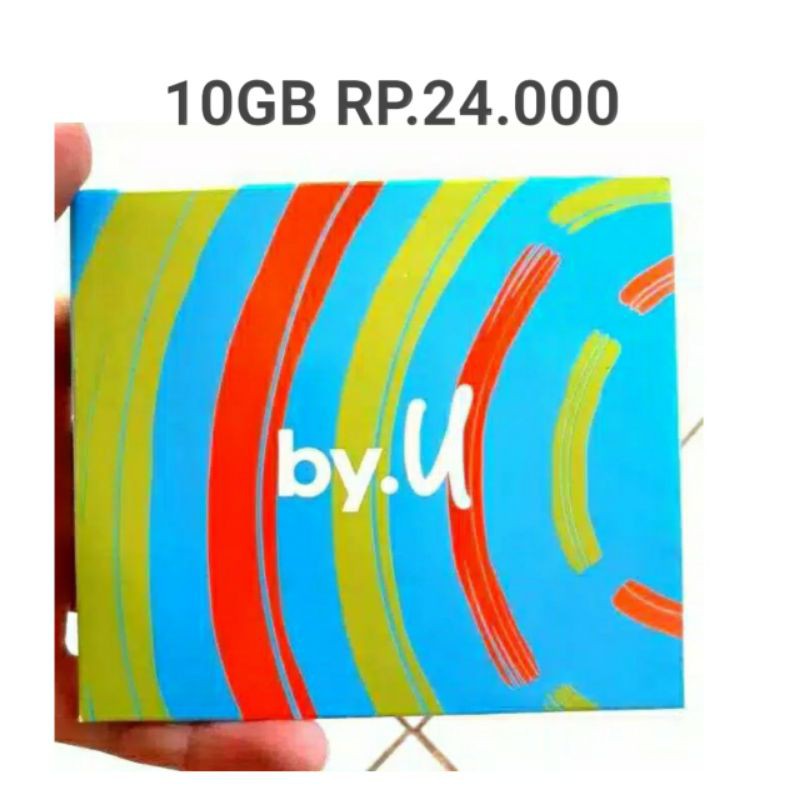 Promo Kartu Perdana byU by.U Unlimited 10 GB 10 hari