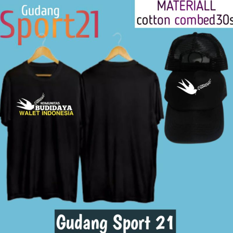 kaos baju budidaya walet indonesia fre topi kaos budidaya walet indonesia