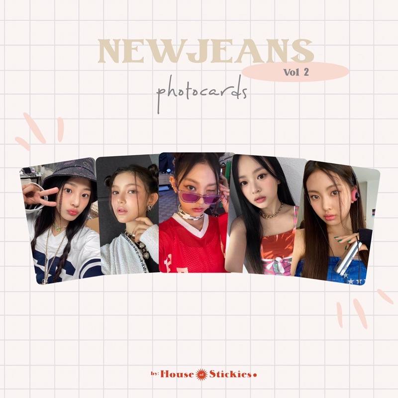 NewJeans NWJNS Unofficial Photocard Vol. 2 (New Jeans Gf Selca Ed.)