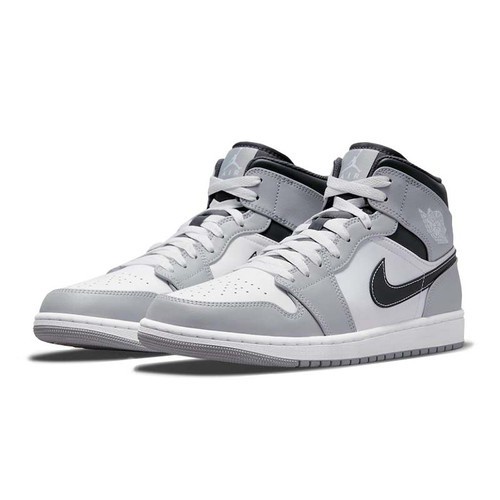 AIR JORDAN 1 MID LIGHT SMOKE GREY ANTHRACITE