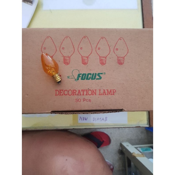 Dop Lampu Lombok Cabe E12 merk Focus