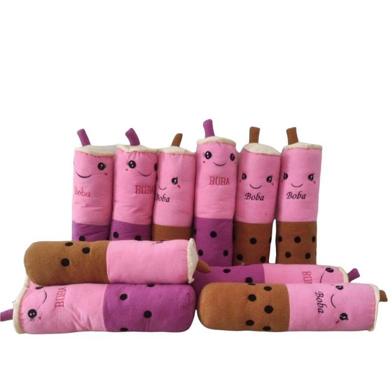 BONEKA GULING BOBA/BONEKA BANTAL BOBA/BANTAL BOBA/BANTAL GULING BOBA UKURAN 55 CM