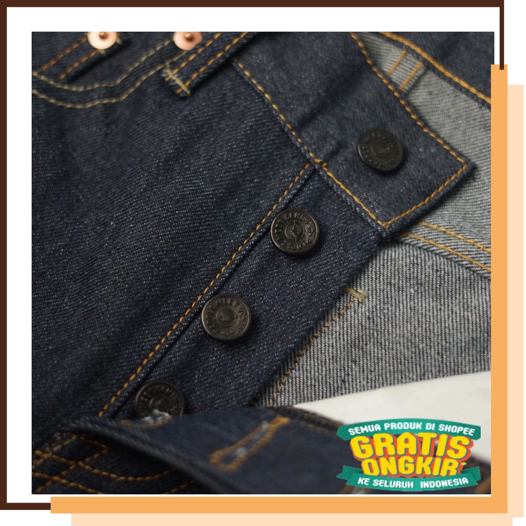 New Bawahan Cowok Terkini BTS Lmc 511 Lmc Marfa (56497-0067) / People Meet Denim Company PMD & CO x 