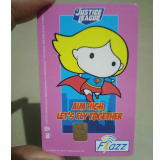 FLAZZ BCA Gen 2 /Gen2 /Kartun Karakter Super Hero ORI /Like eTOLL eMONEY Tapcash or Brizzi