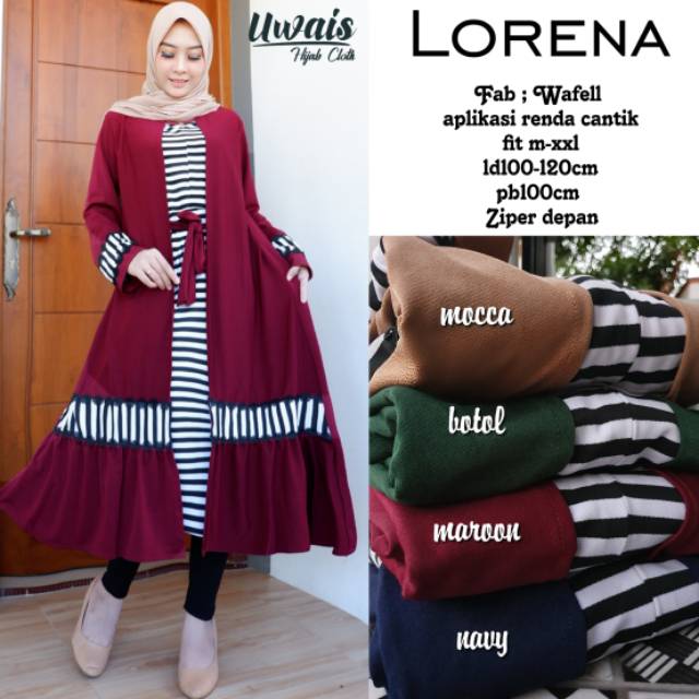 Lorena tunik || tunik ori solo by uwais