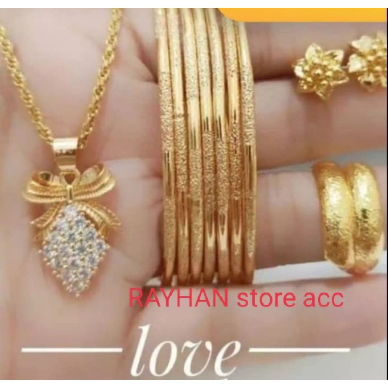 Set perhiasan Pasir Dewasa 24k